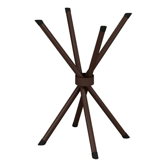 Base De Aço Para Mesa De 75x75 Ipanema Marrom Teixeira