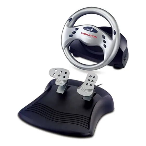 Volante Y Pedales Genius Speed Wheel 3 Para Pc Usado
