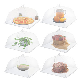 Paquete De 6 Fundas De Malla Plegables Para Alimentos Paquete De 6 Fundas De Malla Plegables Para Alimentos