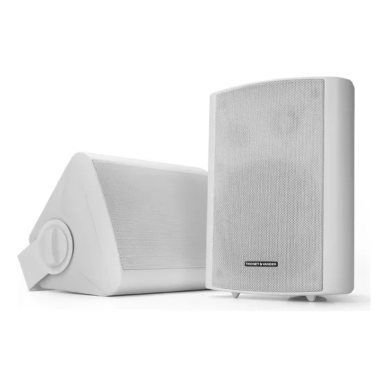 Parlante Thonet & Vander Outdoor Speaker Fleck 9 2GEN portátil con bluetooth waterproof blanco
