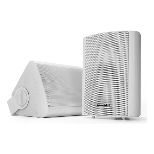 Parlante Thonet & Vander Outdoor Speaker Fleck 9 2GEN portátil con bluetooth waterproof blanco