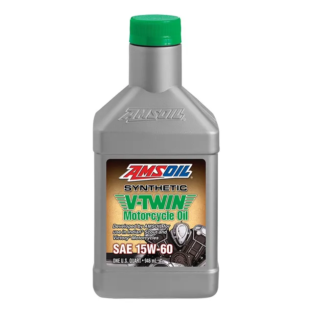 Aceite Para Moto 15w60 V-twin Amsoil 100% Sintetico Litro