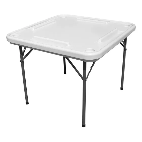 Mesa Domino Pro Juego Rumikub Mahjong Poker Tren Plegable 