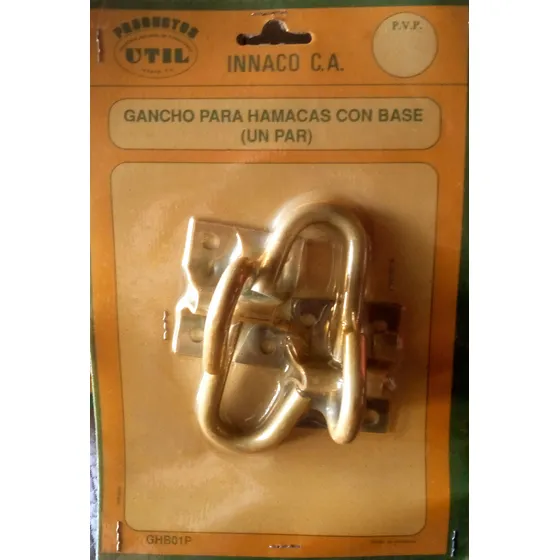 Alcayata Para Hamaca Innaco, C.a.producto Util. Nuevo