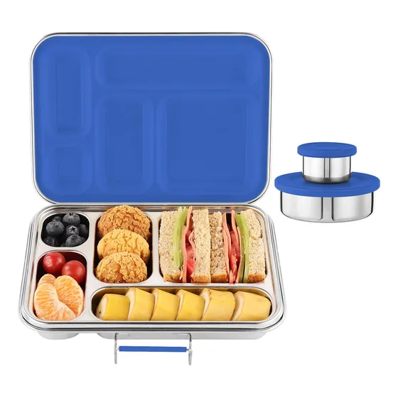 Aohea Caja De Bento De Acero Inoxidable Niños: Caja Ltv9x