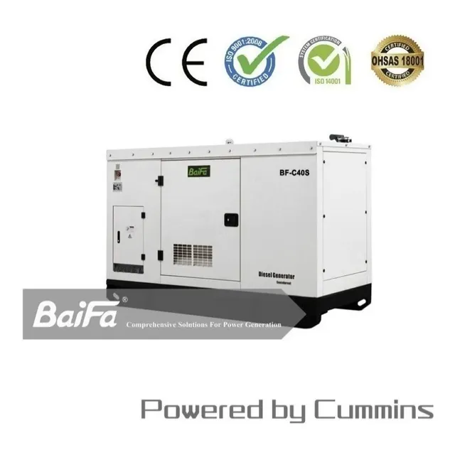 Planta Eléctrica Baifa 50kva Trifásica Cummins Stamford Ats