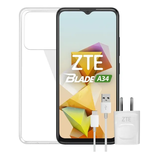 Celular Zte Blade A34 Gray 2+4 GB