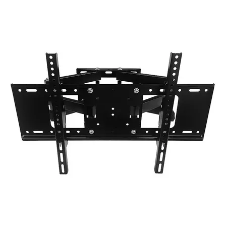 Soporte Tv Led Lcd Pared Inclinable 40-80 Pulgadas 50kg Gira Color Negro