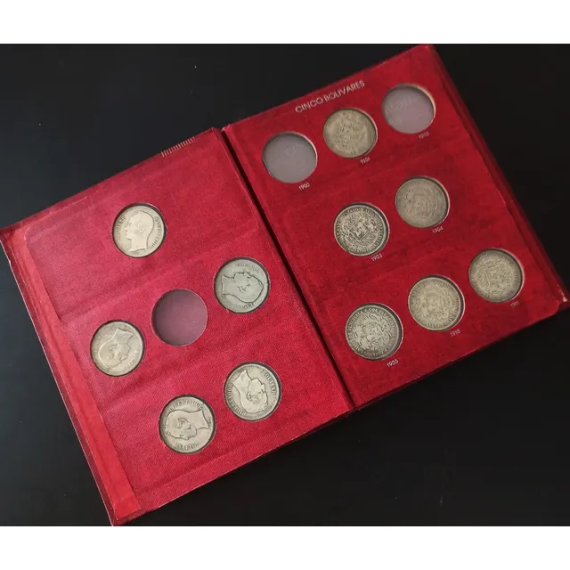 Antigua Coleccion De Fuertes De Plata Venezolanos 1876!!!