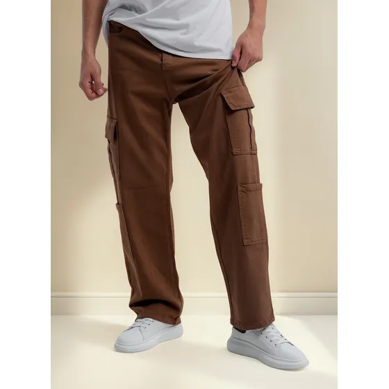 Pantalón Cargo Baggy Oversize Hombre Caballero Ebk ®