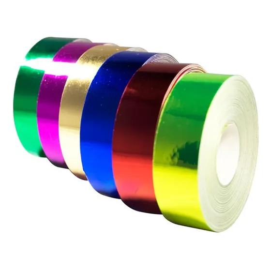 Cinta Papel Para Moño Metalizada Rollo 3x50 Decorcintas
