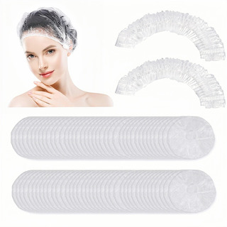 100 Gorros De Ducha Desechables Extra Impermeables Para Baño 100 Gorros De Ducha Desechables Extra Impermeables Para Baño
