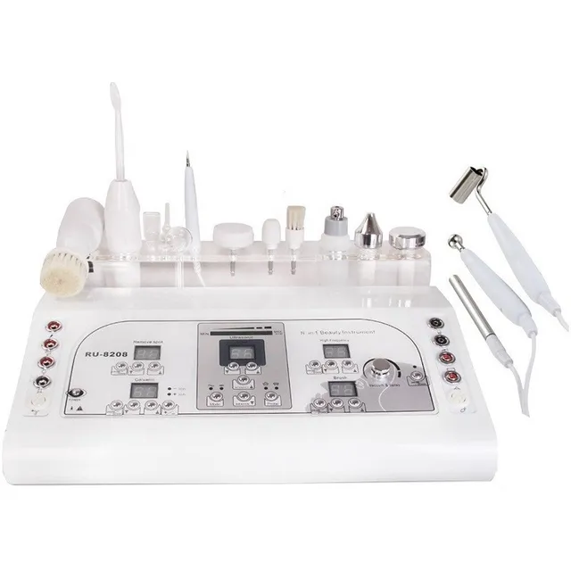 Maquina Facial 8 En 1, Alta Frecuencia Galvanic, Ultrasonido