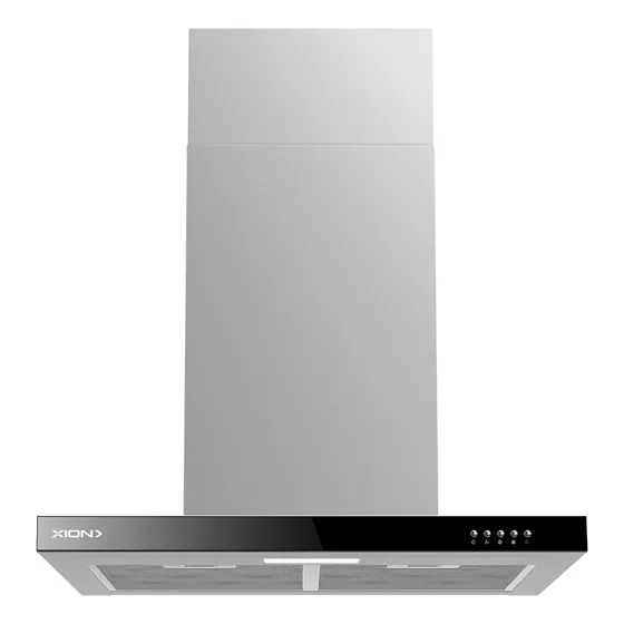 Campana Extractora Tipo Tacero Inox Xion Xi-ec660t 60cm Color Gris