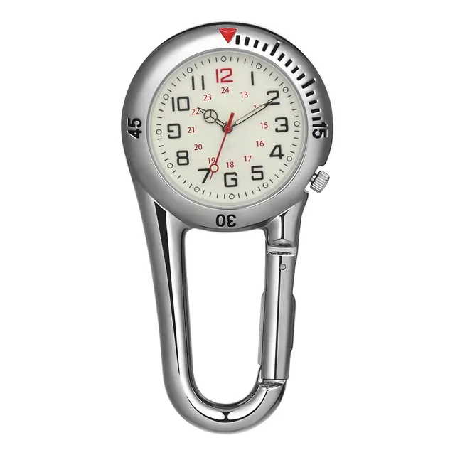 Bonito Clip-on Reloj De Fob, Noche Luz De Aleación Hkhsh
