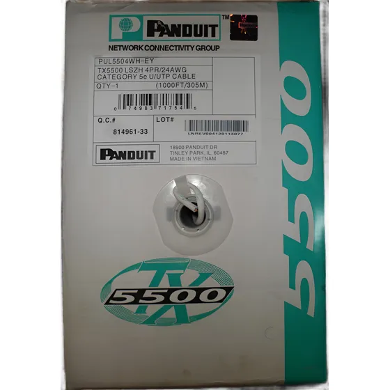 Cable Utp Panduit 100% Cobre Cat 5e