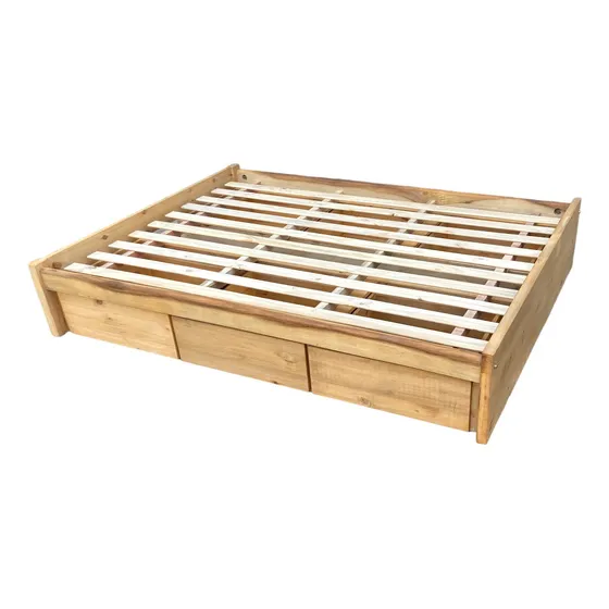 Box Cama Con Cajonera P/colchon 180x200 King Size