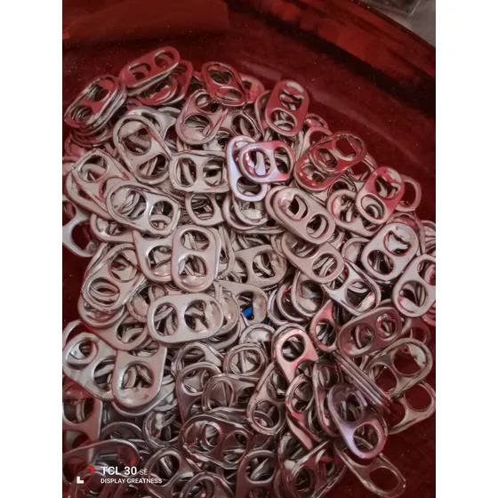 1 Kilo De Anillas De Lata De Aluminio Para Manualidades