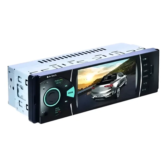  Radio Dvd Bluetooth Mp5 1 Din 4 Pol Espelhamento Usb Aux Sd