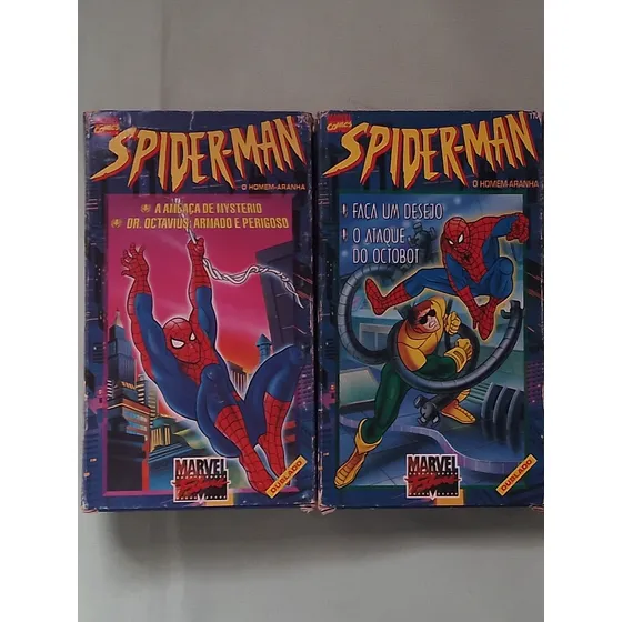 2 Fitas Vhs Homem Aranha