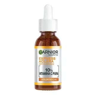 Garnier Express Aclara Sérum Noche Antimanchas Con Vitamina C Pura, 30ml