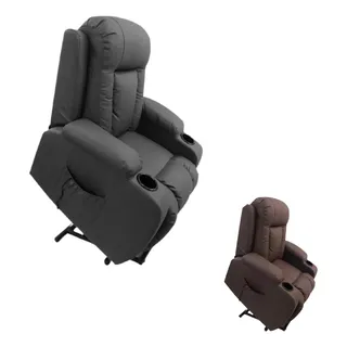 Poltrona Reclinavel Com Aquecimento Massagem Elevacao Idoso Poltrona Reclinavel Com Aquecimento Massagem Elevacao Idoso