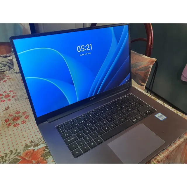 Laptop Huawei Matebook D15, Amd Ryzen 5, 8gb Ram, 512 Gb Ssd Gris