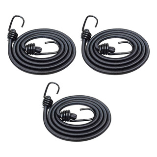 Paquete De 3 Cuerdas Elásticas Resistentes De 120 Cm Con Gan Paquete De 3 Cuerdas Elásticas Resistentes De 120 Cm Con Gan