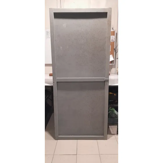 Puerta Metálica Sencilla Delivery Gratis En Caracas