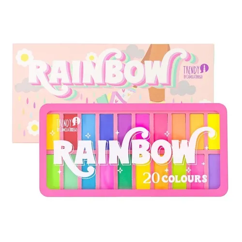 Sombra Rainbow Trendy Color De La Sombra Rainbow