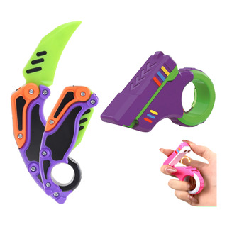 Deslizador Navaja Karambit Juguetes Antiestrés Fidget Slider Deslizador Navaja Karambit Juguetes Antiestrés Fidget Slider