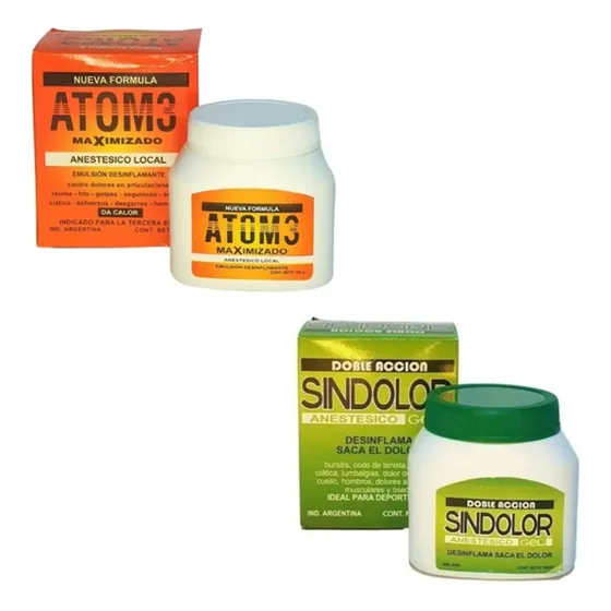 Gel Atom 3 Max Y Gel Sin Dolor 185gr Pack