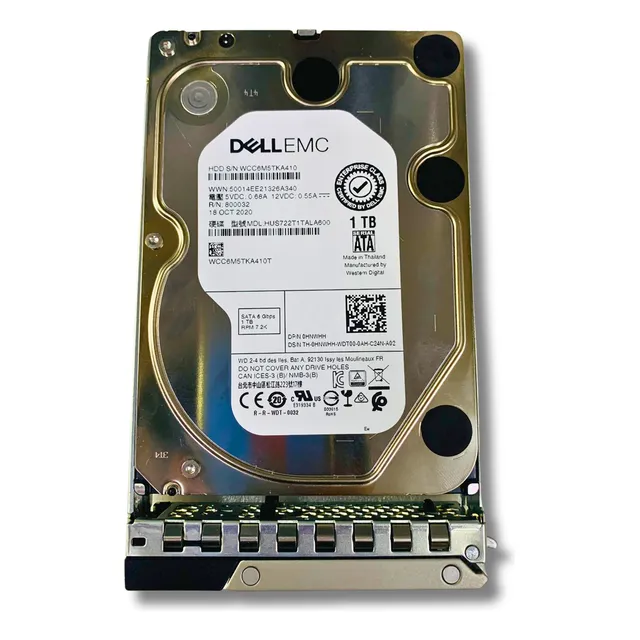 M1 Disco Duro Dell Emc 1tb 3.5 Servidor R260 R360 R660 R760