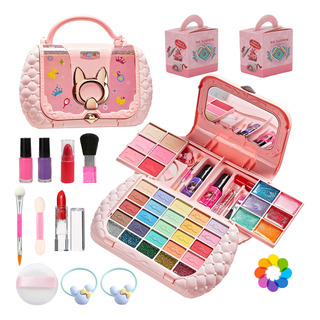 Set Maquillaje Lavable Para Niñas No Tóxico Cosmético 45pcs Set Maquillaje Lavable Para Niñas No Tóxico Cosmético 45pcs