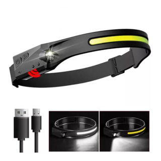 Lámpara Led Cob Head Casco Duro Clip Light, 4 Modos De Recar Lámpara Led Cob Head Casco Duro Clip Light, 4 Modos De Recar