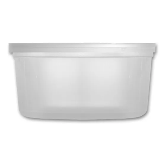Tina Plástica 12oz - 350cc Con Tapa