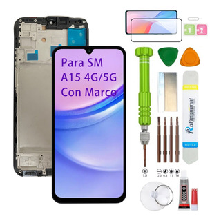 Pantalla Para Samsung A15 4g 5g Con Marco Sm-a155m Sm-a156u Pantalla Para Samsung A15 4g 5g Con Marco Sm-a155m Sm-a156u