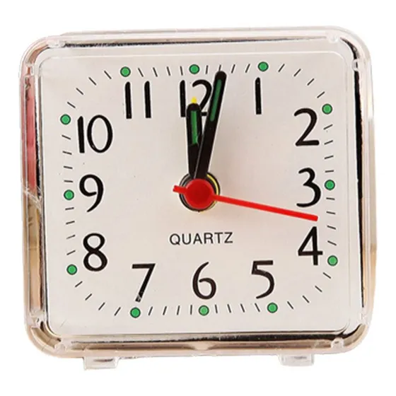 Decoração De Quarto De Casa Despertador Square Twin Bell Qua