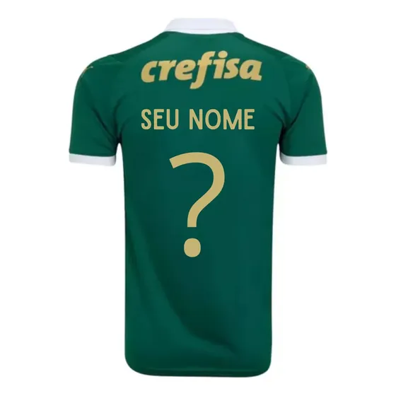 Camisa Verdão 2023/24 Já Personalizada Com Nome De Escolha