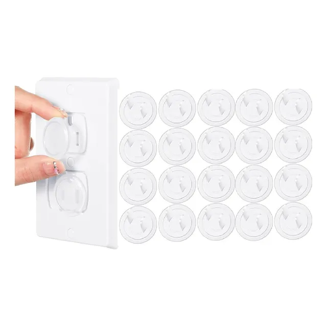 Protector Tapa Tomacorriente Cubre Enchufe Segurid Bebe X20