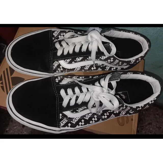 Zapatos Vans Negros (usados) Talla 40