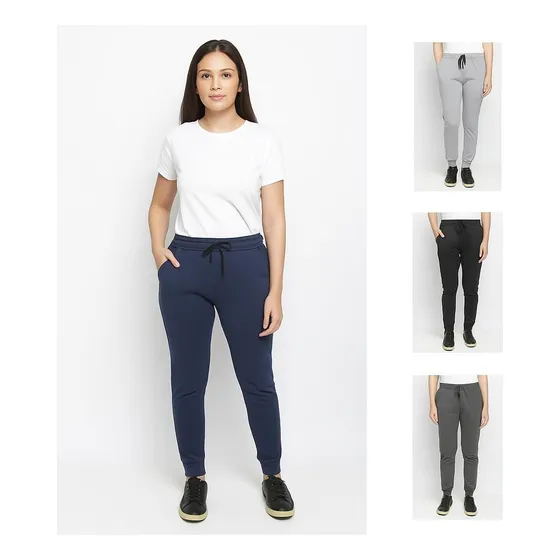 Calça Moletom Jogger Feminina Style Flanelada