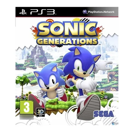 Sonic Generations Ps3 Juego Original Playstation 3