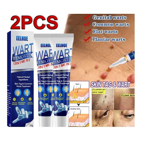Crema Removedora De Manchas Y Verrugas, 2 Unidades