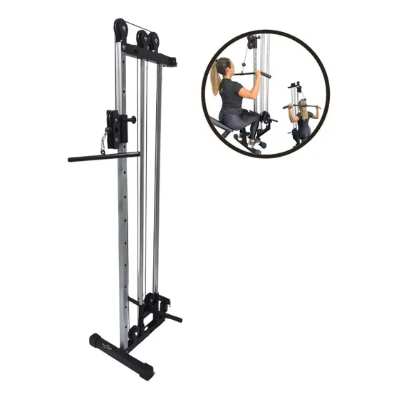 Mono Cross Over Fixo Parede Para Anilhas Academia Musculação