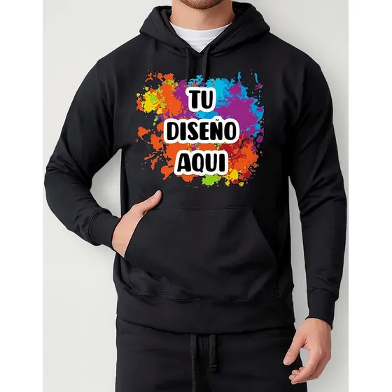 Sudadera Personalizada Diseños Pareja Cualquier Diseño