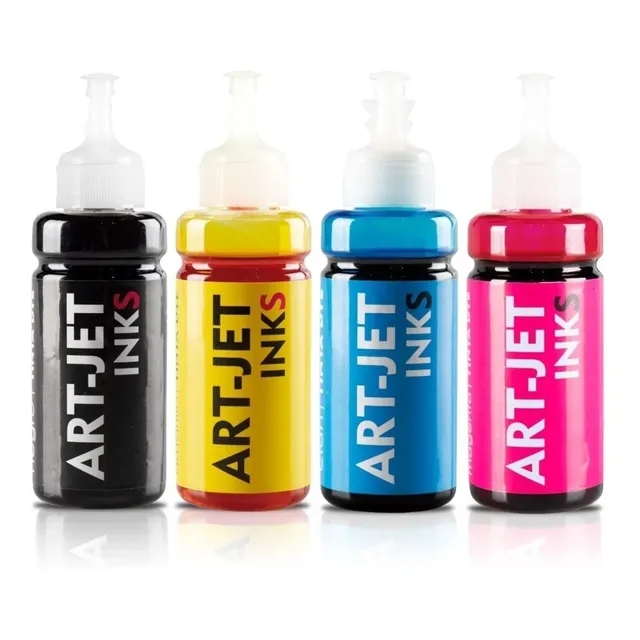 Combo Tintas Art-jet 100ml X4 +papel Fotográfico 130gr X 50h
