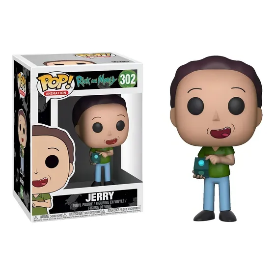Funko Pop Jerry 302 - Rick And Morty