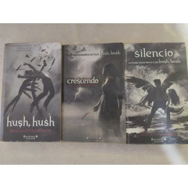 Saga Libros Hush Hush   Tapa Blanda
