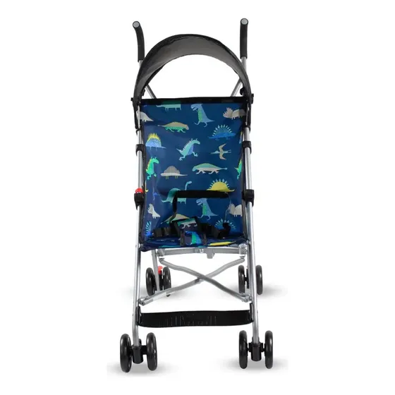 Coche Paseador Sombrilla Niño Trip Plus Bebesit Color Azul Marino Chasis Plateado